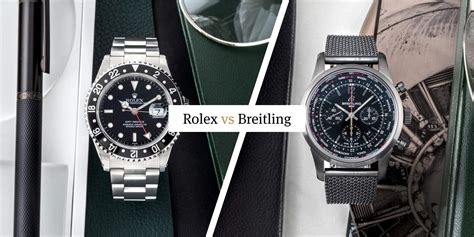 breitling versus rolex|Rolex vs Breitling review.